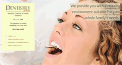 Desktop Screenshot of dentistryondundurn.com